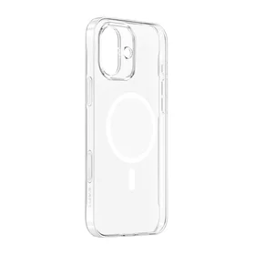 Baseus iP16 TouchButton Magnetinis Dėklas telefonui (skaidrus)