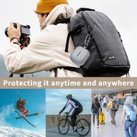 Tech-Protect silikoninis kablio dėklas Samsung Galaxy Buds 3 / 3 Pro - juodas