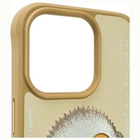 Nimmy Glasses Cool Dėklas telefonui iPhone 15 Pro Max - smėlinas