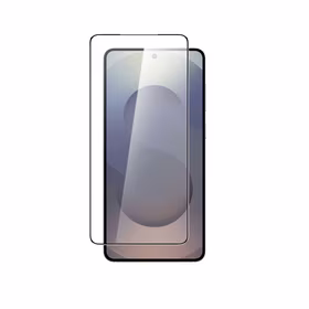 AmazingThing Radix grūdintas stiklas su juodu rėmeliu, skirtas Samsung S25 Edge