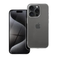 Skaidrus dėklas telefonui 2 mm IPHONE 15 Pro (kameros apsauga) permatomas