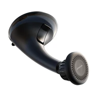 Joyroom JR-ZS356 universalus magnetinis automobilinis laikiklis telefonui ant prietaisų skydelio / lango - juodas