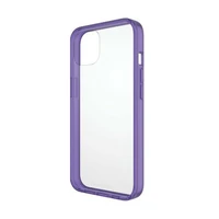 PanzerGlass ClearCase antibakterinis dėklas telefonui su Military Grade sertifikatu iPhone 13 / 14 / 15 - permatomas violetinis