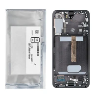 ServicePack LCD ekranas SAMSUNG S22 Plus S906 GH82-27500A juodas