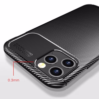 Tel Protect Carbon Elite dėklas telefonui Xiaomi Redmi Note 10 Pro/Note 10 Pro Max juodas