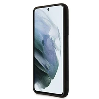 Ferrari FESSIHCS22MBK S22+ S906 juoda/juoda kietas dėklas On Track Silicone