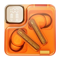 TWS QCY MeloBuds Neo T31 ausinės (oranžinės)