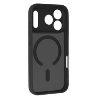 Pilnai matinis magnetinis dėklas Iphone 17 Pro Max juodas