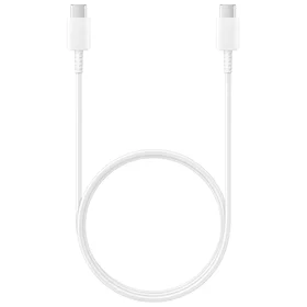 Samsung EP-DA705BWE USB-C – USB-C 3A kabelis 1m (OOB didmeninė – pakaitinė pakuotė) – baltas