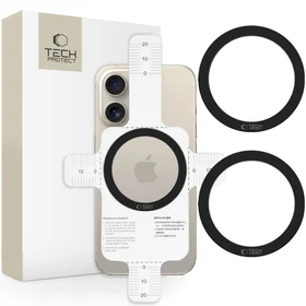 Tech-Protect MMP-110 2in1 MagSafe žiedas - juodas / juodas