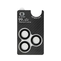 Grūdintas stiklas Tel Protect Titanium objektyvo 99% AR Aramid serija kamerai Iphone 15 Pro/15 Pro Max (3 vnt.)