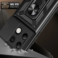 Tech-Protect CamShield Pro Dėklas telefonui Xiaomi Redmi Note 13 4G / LTE - juodas