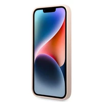 Karl Lagerfeld KLHCP14MSNIKBCP iPhone 14 Plus 6.7" kietasis dėklas rožinis/rožinis Silikoninis Ikonik