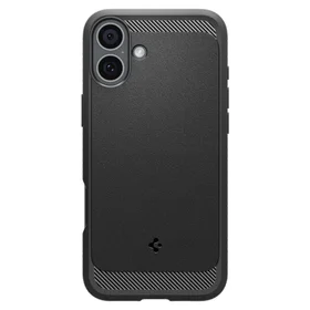 Spigen Rugged Armor Magnetinis dėklas iPhone 16 - juodas