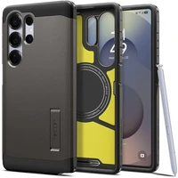 Spigen Tough Armor MagSafe Dėklas telefonui Samsung Galaxy S25 Ultra - pilkas