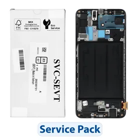 ServicePack LCD ekranas SAMSUNG A70 A705F GH82-19747A
