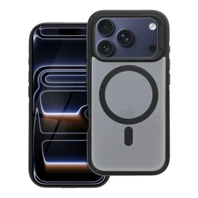 Dėklas telefonui NEO IPHONE 17 Pro su MagSafe - juodas