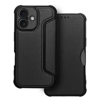 RAZOR knygos tipo dėklas telefonui IPHONE 16 Plus juodas