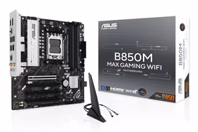Pagrindinė plokštė ASUS B850M Max Gaming WiFi AMD B850 SAM5 Micro-ATX DDR5