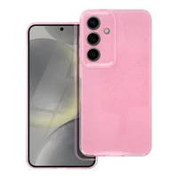 Dėklas telefonui BLINK 2 mm skirtas SAMSUNG S24 rožinis