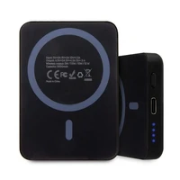 BMW M Collection MagSafe 15W 3000mAh indukcine isorine baterija - Juoda