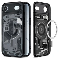 Spigen Ultra Hybrid MagSafe dėklas telefonui iPhone 17 Air Zero One - juodas