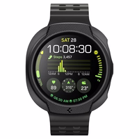 Spigen Liquid Air Dėklas laikrodžiui Samsung Galaxy Watch 8 40 mm - Matinis juodas