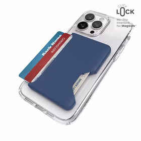 Speck ClickLock Wallet For MagSafe - Magnetic MagSafe Wallet (Coastal mėlynas)