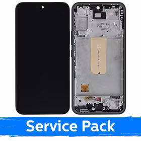 Ekranas skirtas Samsung A546 A54 5G su rėmeliu / Graphite / (Service Pack)
