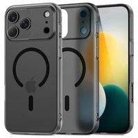 Tech-Protect MagSlim Magnetinis dėklas telefonui iPhone 17 Pro - matinė juoda