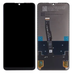 Ekranas Huawei P30 Lite su lietimui jautriu stikliuku juodas ORG