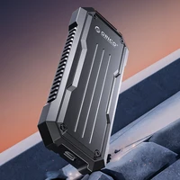 Orico OXS2C3-G2 M.2 NVMe/SATA SSD USB-C 3.2 taktinis sustiprintas diskų dėklas - pilkas