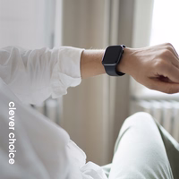 Crong Liquid - Apple Watch Band 38/40/41/42 mm (juodas)