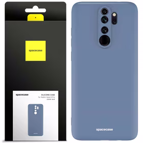 Spacecase silikoninis dėklas Redmi Note 8 Pro mėlynas