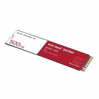 Western Digital raudonas SN700 500 GB M.2 PCI Express 3.0 NVMe