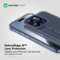Amazing Thing Titan Pro laikiklio dėklas 10FT IP156.7PTHBU Iphone 15 Pro Max tamsiai mėlyna su stovu