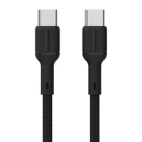 Dudao L9C 65W USB-C - USB-C kabelis 2m - juodas