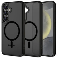 Tech-Protect MagMat Magnetinis dėklas telefonui Samsung Galaxy S25+ - Juodas