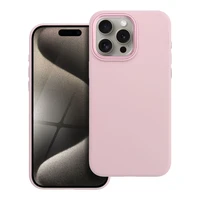 Dėklas skirtas iPhone 15 PRO MAX Forcell F-Protect Frame Premium suderinamas su Magsafe rožinis