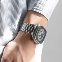 Ringke Metal One Air apyranke Apple Watch 8 / 9 / 10 / 11 / SE / Ultra (44 / 45 / 46 / 49 mm) - Sidabrine