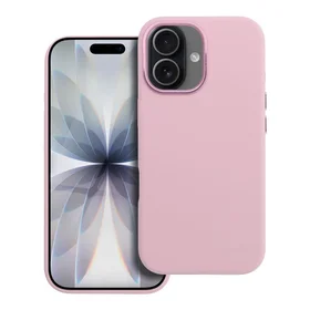 Dėklas telefonui iPhone 17 Forcell F-Protect Frame Premium suderinamas su Magsafe rožinis