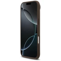 Guess 4G Circle Classic Logo Magnetinis dėklas telefonui iPhone Air - ruda