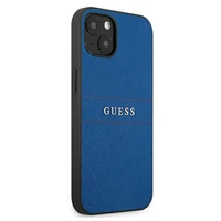 Guess Saffiano dirželis dėklas telefonui iPhone 13 mini 5.4" - mėlynas