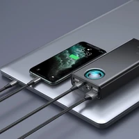 Išorinė baterija Power Bank Baseus Amblight 65W 30000mAh juoda PPLG000101