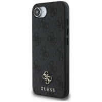 Guess 4G Small 4G and Classic MagSafe dėklas telefonui iPhone 16e - juodas