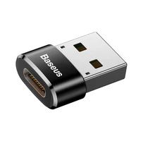 Adapteris Baseus Type-C to USB-A juodas CAAOTG-01