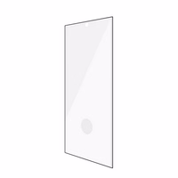 PanzerGlass E2E Microfracture antibakterinis stiklas Samsung Galaxy S22 Ultra - su juodu rėmeliu