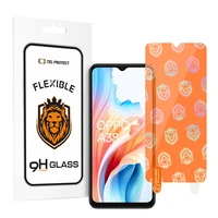 Tel Protect Geriausias lankstus hibridinis apsauginis stiklas OPPO A18/A38