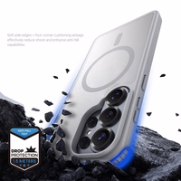 Dėklas Dux Ducis Yind MagSafe Samsung S948 S26 Ultra pilkas