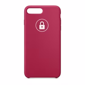 Dėklas "Silicone Case" skirtas iPhone 7 (iPhone 8) / Rose Red / su įpakavimu